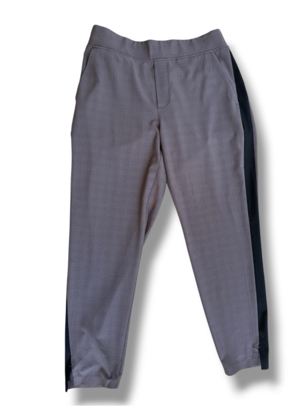 Athleta Brooklyn Plaid Ankle Pull-On Pants Size 6